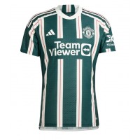 Camisa de Futebol Manchester United Diogo Dalot #20 Equipamento Secundário 2023-24 Manga Curta